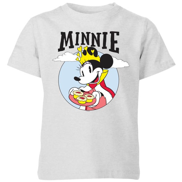 Disney Mickey Mouse Queen Minnie Kids' T-Shirt - Grey