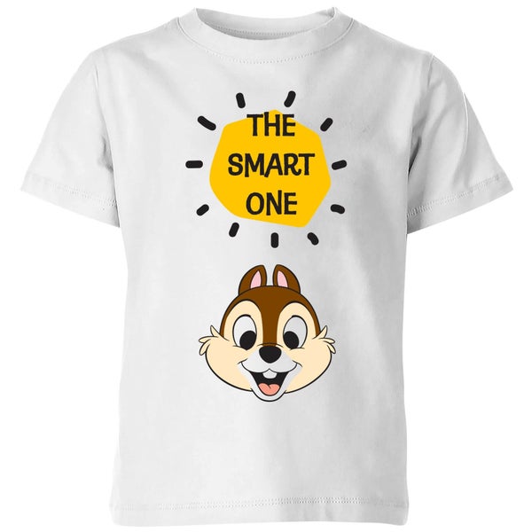 Disney Chip 'N' Dale The Smart One Kinder T-Shirt - Weiß