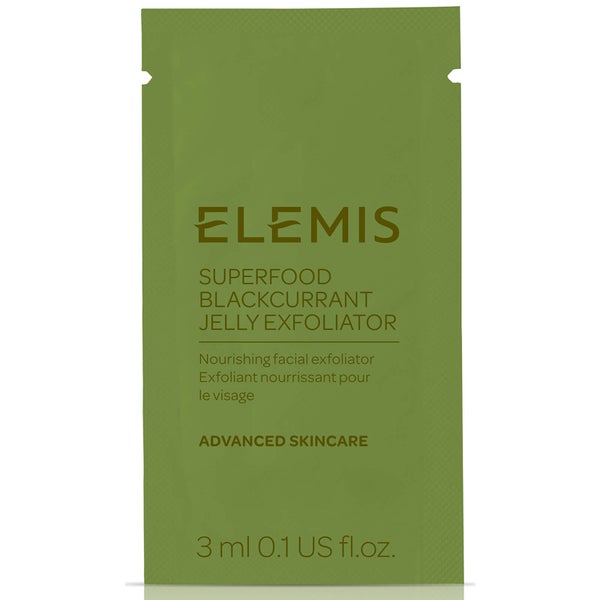 Elemis Superfood Blackcurrant Jelly Exfoliator 3ml Sachet Sample (Free Gift)