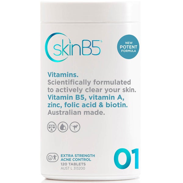 SkinB5 Extra Strength Acne Control Tablets x 120