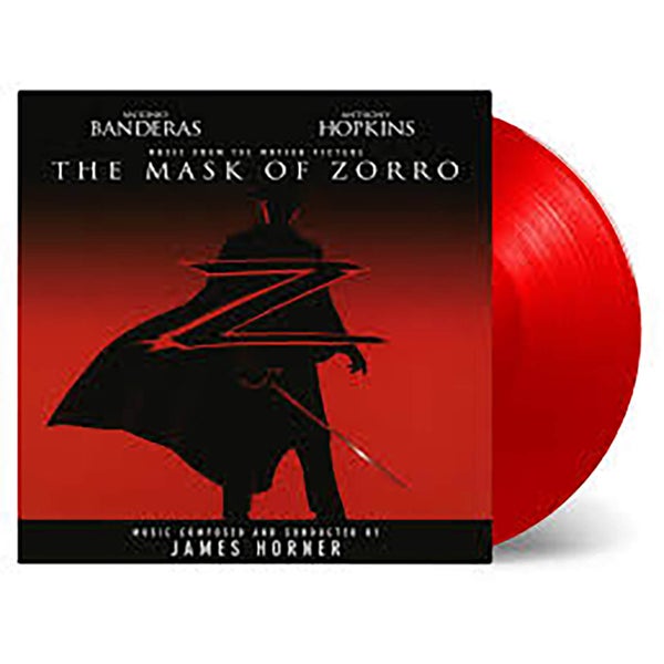 James Horner - Mask Of Zorro (Soundtrack) 2lp (BEPERKT ROOD, 750 stuks)