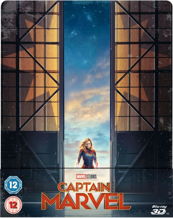Captain Marvel 3D (Includes 2D Blu-ray) - Zavvi Exclusive Limited Edition SteelBook