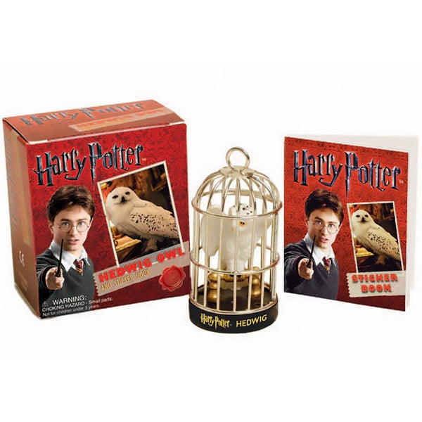 Harry Potter Hedwig uil en stickerboek miniset