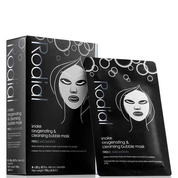 Rodial Snake Bubble Masks (Pack of 8, Worth $72)