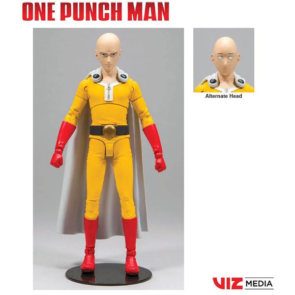 McFarlane Toys One Punch Man 7" Action Figures Saitama