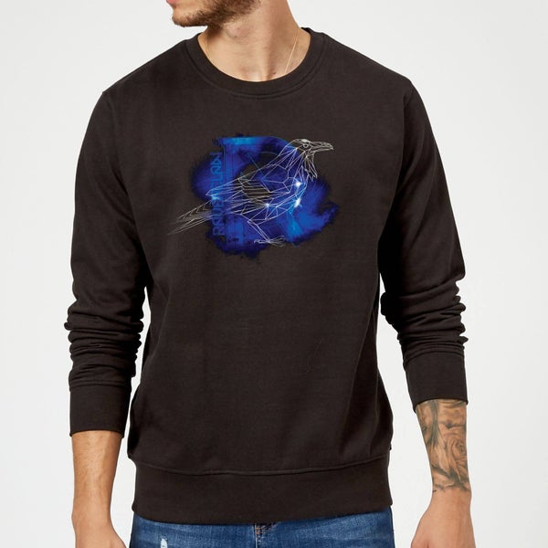 Harry Potter Ravenclaw Geometric Sweatshirt - Black