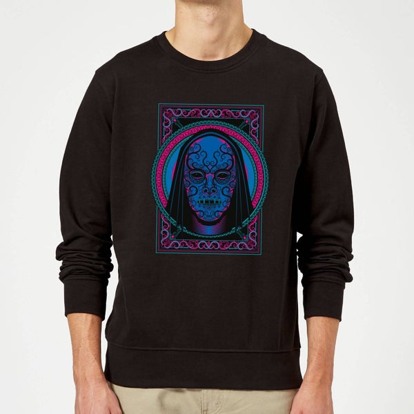 Harry Potter Death Mask Sweatshirt - Black