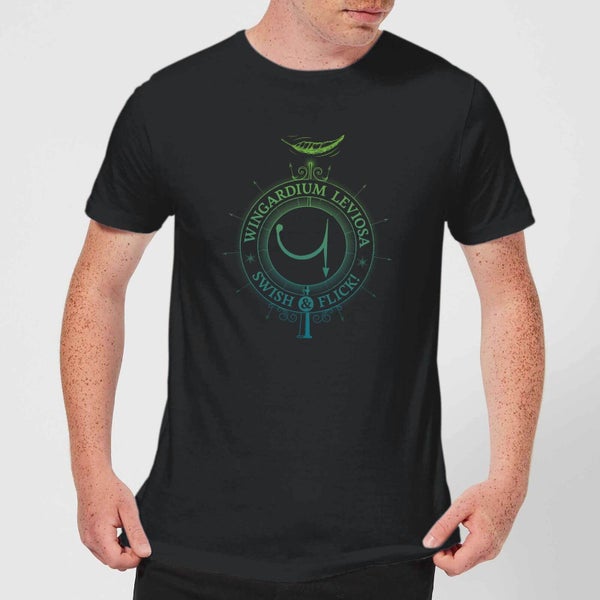 Harry Potter Wingardium Leviosa t-shirt - Zwart