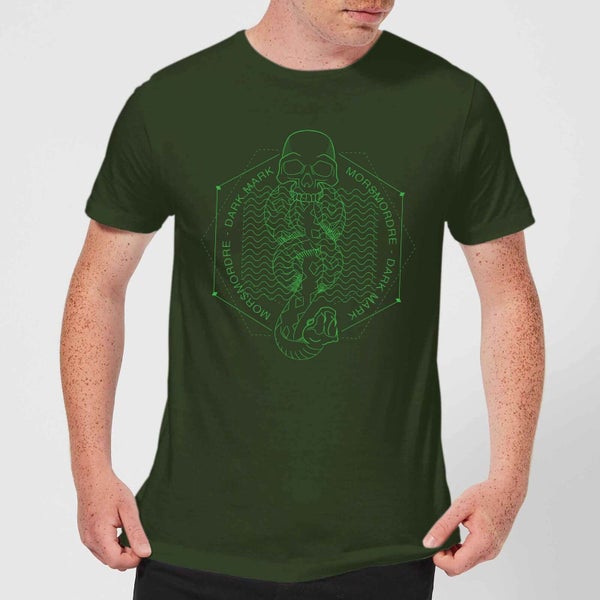 Harry Potter Morsmordre Dark Mark t-shirt - Donkergroen