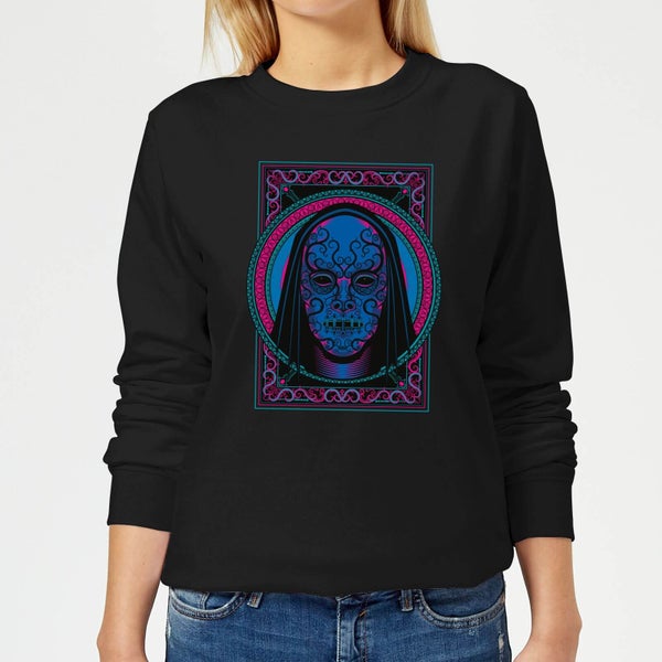 Harry Potter Death Mask Women's Sweatshirt - Black