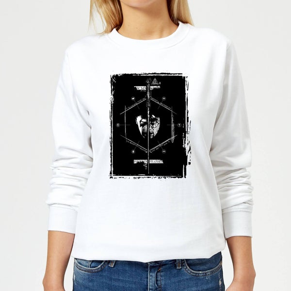 Harry Potter Harry Voldemort Wand Women's Sweatshirt - White