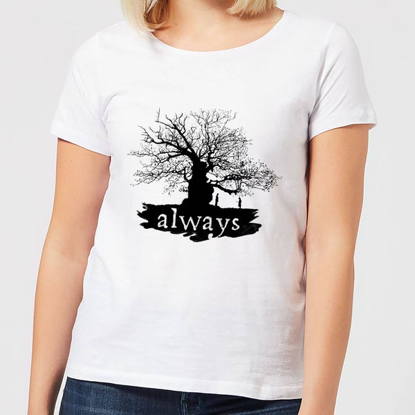 Harry Potter Always Tree Women's T-Shirt - White