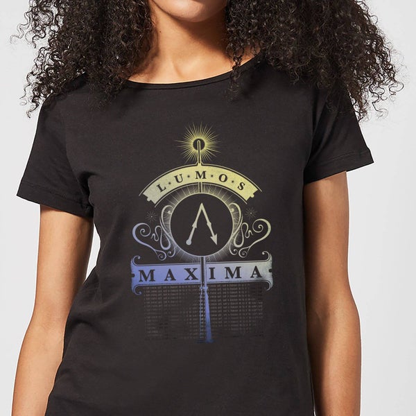 Harry Potter Lumos Maxima Women's T-Shirt - Black