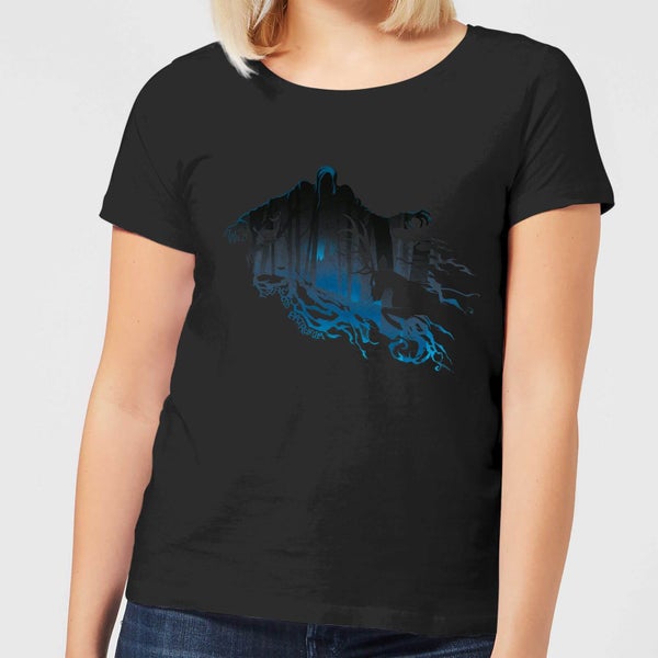 Harry Potter Dementor Silhouet dames t-shirt - Zwart