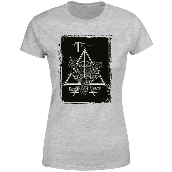 Harry Potter Three Brothers Women's T-Shirt - Grey