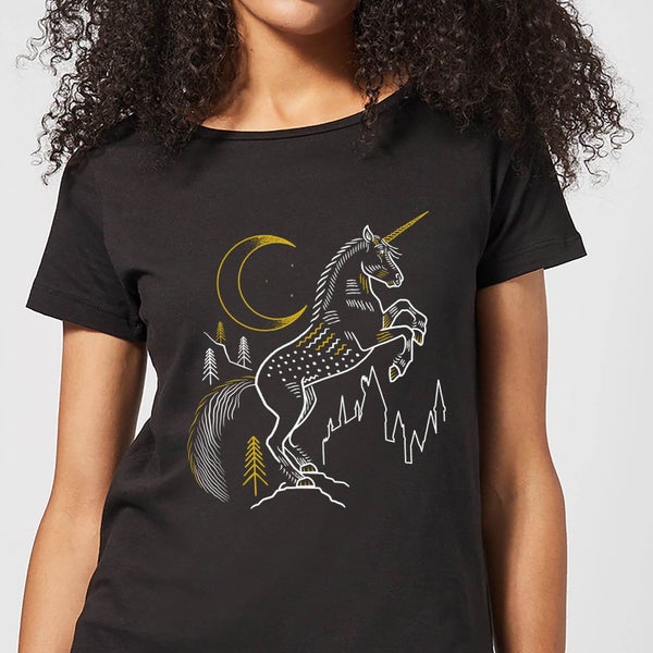 Harry Potter Unicorn Women's T-Shirt - Black