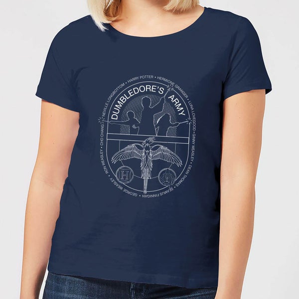 Harry Potter Dumblerdore's Army Women's T-Shirt - Navy