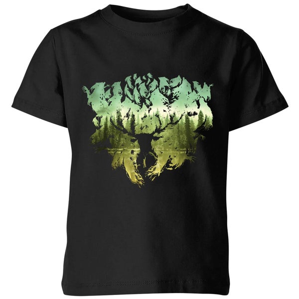 Harry Potter Patronus Lake kinder t-shirt - Zwart