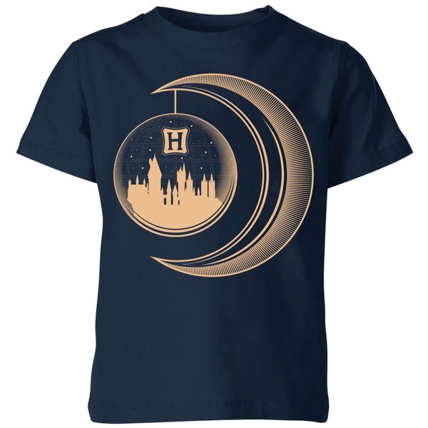 Harry Potter Globe Moon Kids' T-Shirt - Navy
