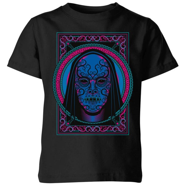 Harry Potter Death Mask kinder t-shirt - Zwart