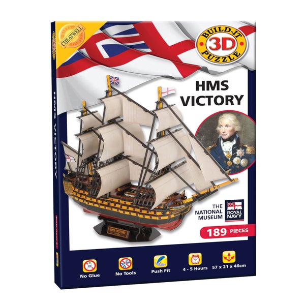 Build it 3D HMS Victory puzzel