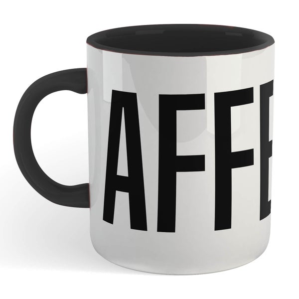 Caffeine Mug - White/Black