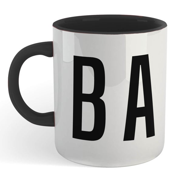 CBA Mug - White/Black