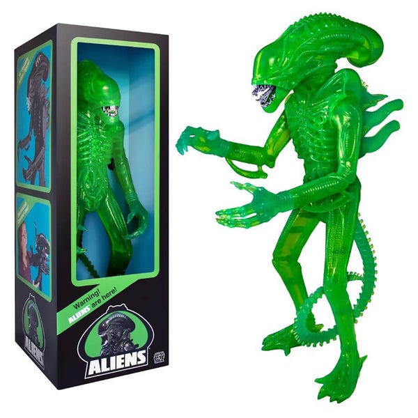 Super7 Figurine Alien Xenomorphe vert acide 46 cm