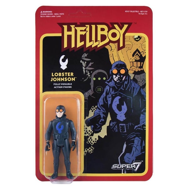 Super7 Hellboy ReAction-Figur - Hummer Johnson
