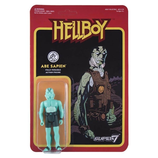 Super7 Hellboy ReAction-Figur - Abe Sapien
