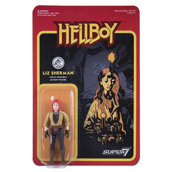 Super7 Hellboy ReAction-Figur - Liz Sherman