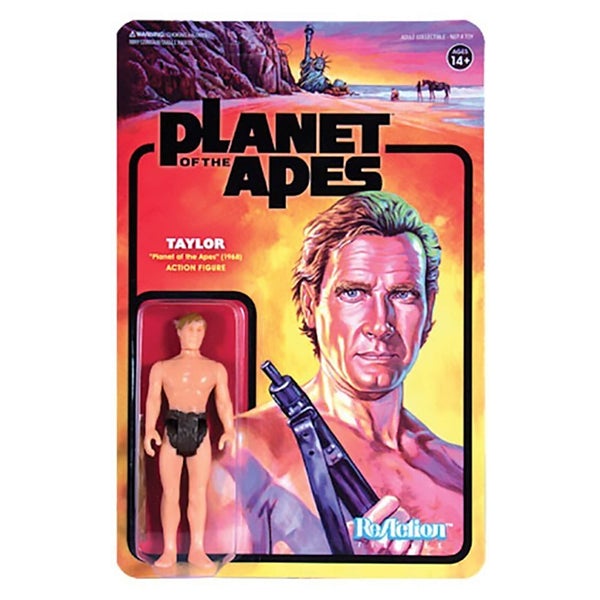 Super7 Planet of the Apes Wave 1 Taylor ReAction Figure