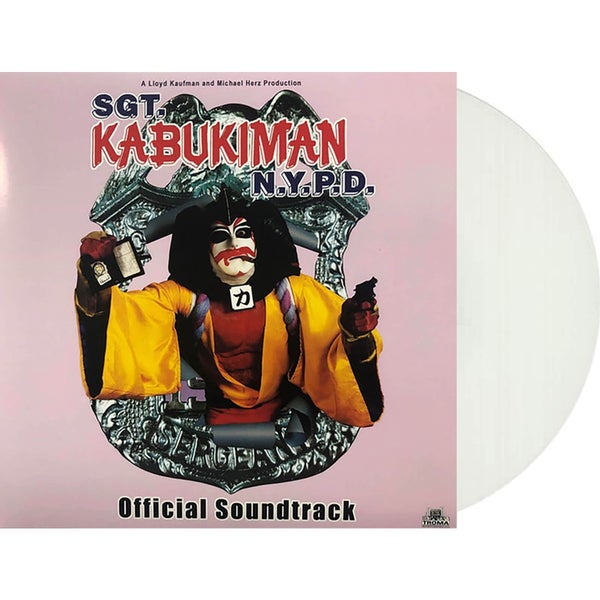Sgt. Kabukiman N.Y.P.D. (Officiële soundtrack) LP (wit) - Zavvi exclusief