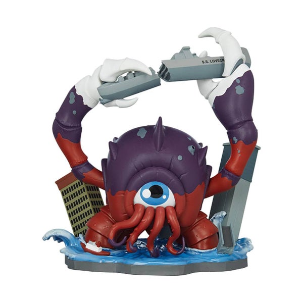 Sideshow Collectibles Unruly Kaiju Series - Designer PVC Statue Crabthulu: Terror of the Deep! 17 cm