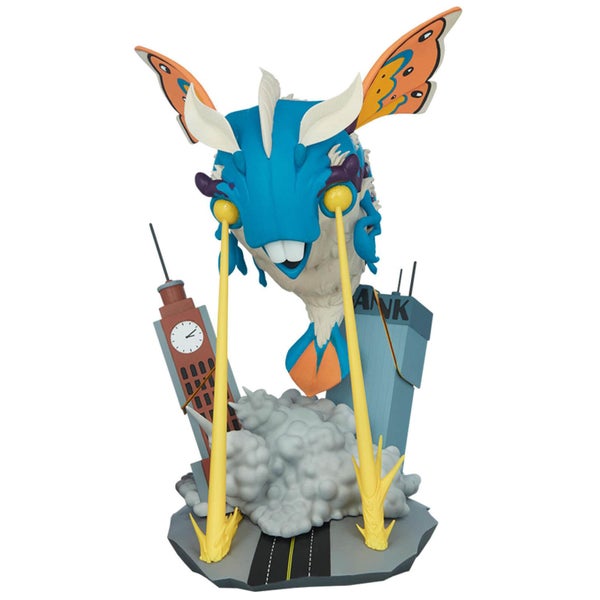 Sideshow Collectibles Unruly Kaiju Series - Designer PVC Statue Invasion of BeheMOTH! 20 cm