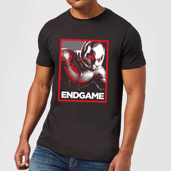 Avengers Endgame Ant-Man Poster Men's T-Shirt - Black