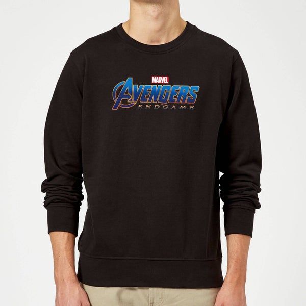 Sweat-shirt Avengers Endgame Logo Homme - Noir