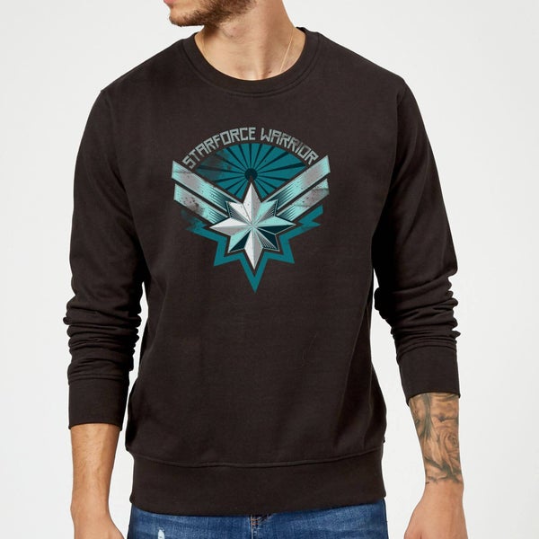 Captain Marvel Starforce Warrior Sweatshirt - Black