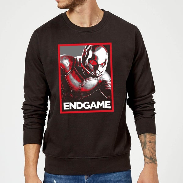 Avengers Endgame Ant-Man Poster Sweatshirt - Black