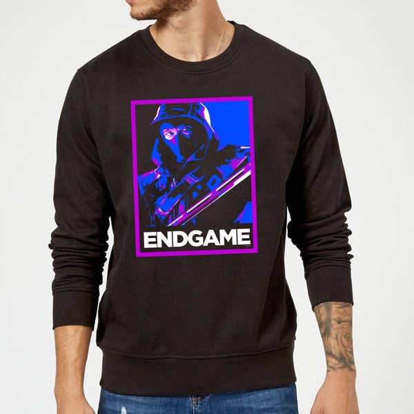 Avengers Endgame Ronin Poster Sweatshirt - Black