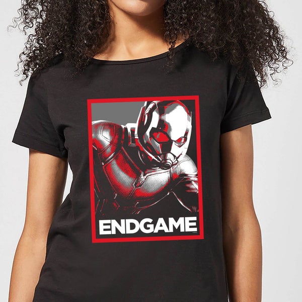Avengers Endgame Ant-Man Poster Women's T-Shirt - Black