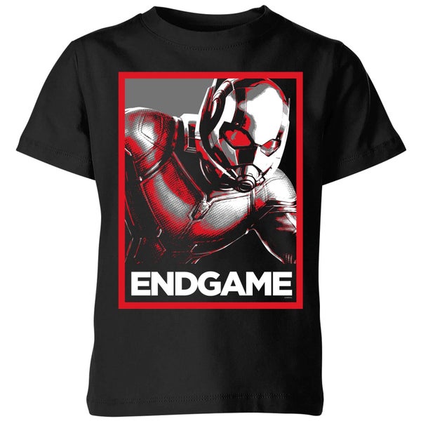Camiseta para niño Avengers Endgame Ant-Man Poster - Negro