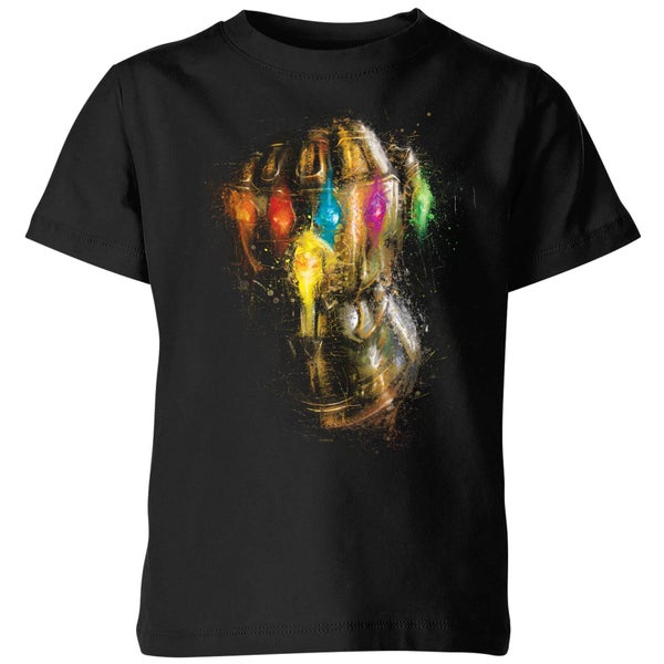 T-shirt Avengers Endgame Infinity Gauntlet Warlord - Enfant - Noir