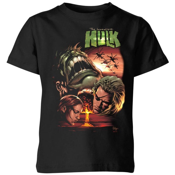 Marvel Incredible Hulk Dead Like Me Kids' T-Shirt - Black