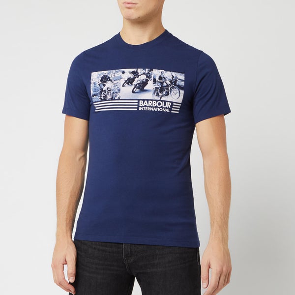 Barbour International Men's Comp T-Shirt - Medieval Blue