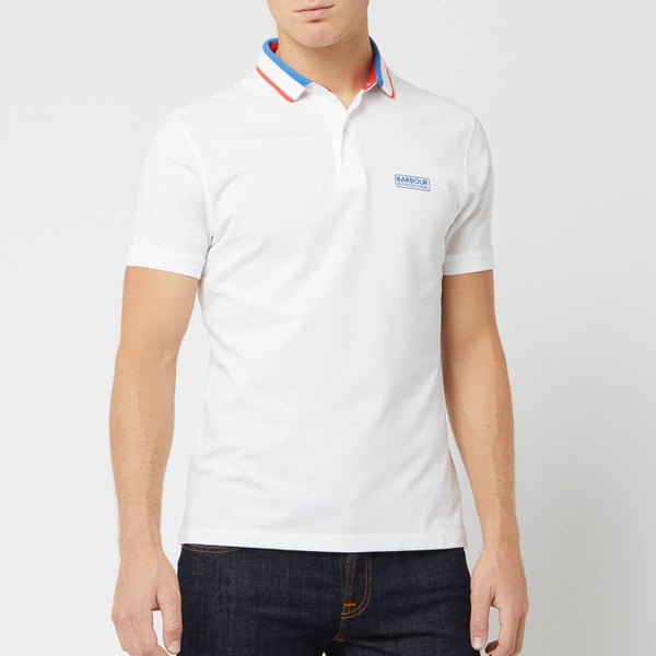 Barbour International Men's Shift Polo Shirt - White