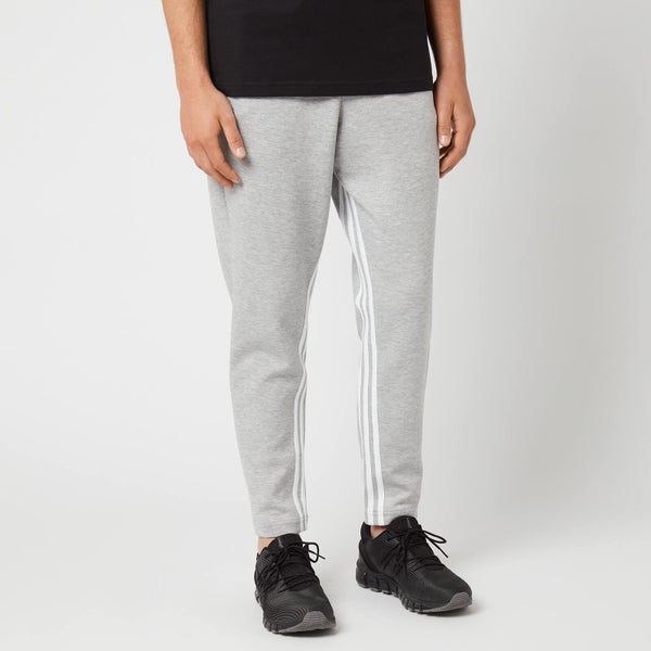 adidas Men's Mh 3 Stripe Sweatpants - Grey