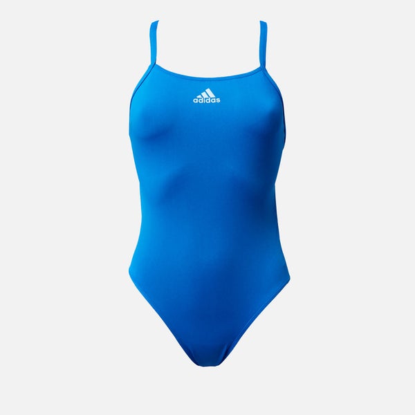 adidas Women's Perf Swim Inf+ Swimsuit - Blue