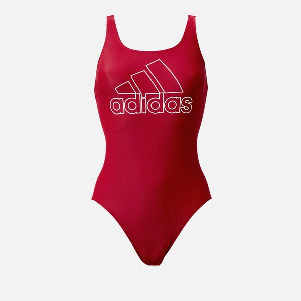 adidas Women's Fit Swimsuit - Red
