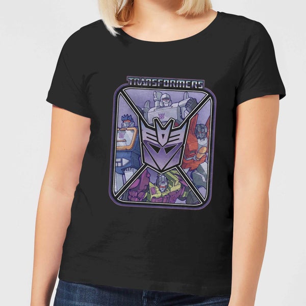 Transformers Decepticons Women's T-Shirt - Black